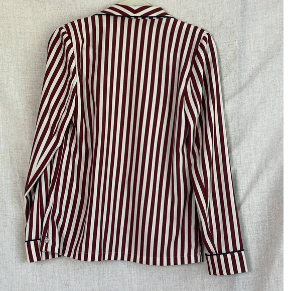 Scotch & Soda Maison Scotch So Cabana Striped Pajama Blazer Size 1 - Picture 5 of 12